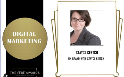 Stayci Keetch Wins Digital Marketer of the year Award
